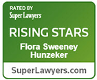 Rated By Super Lawyers | Rising Stars | Flora Sweeney Hunzeker | SuperLawyers.com
