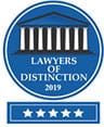 Lawyers Of Distinction 2019 | 5 Stars