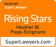 Rated By Super Lawyers | Rising Stars | Heather M. Papp-Sicignano | SuperLawyers.com